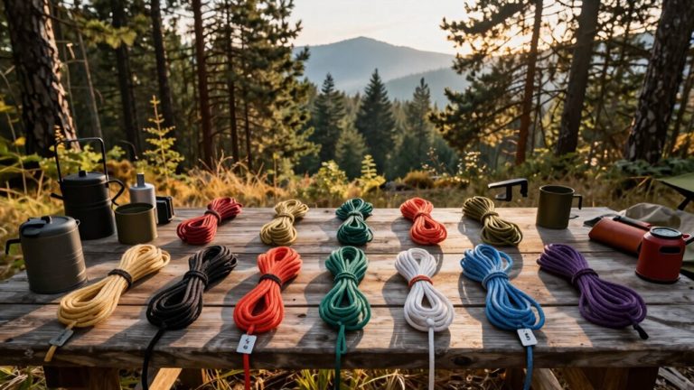 survival camping paracord recommendations