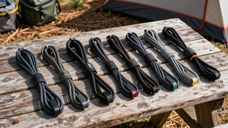 top camping tie down cords