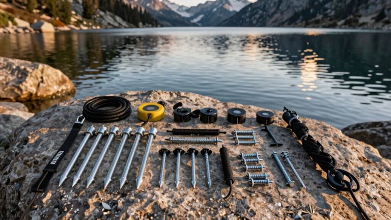 top tent anchoring solutions