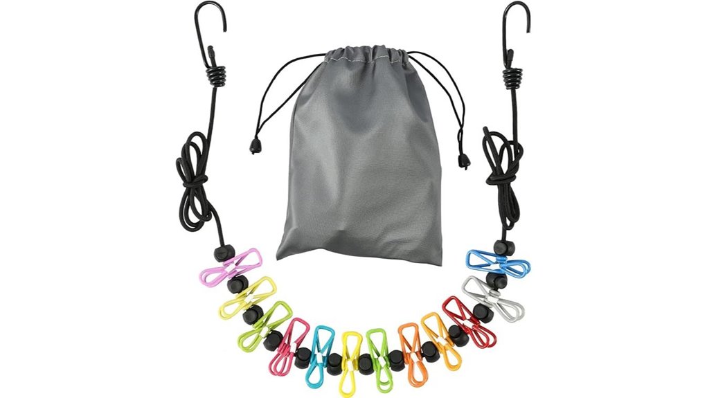 travel friendly retractable clothesline