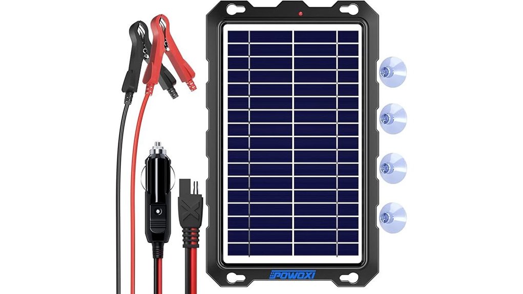 vehicle solar battery charger