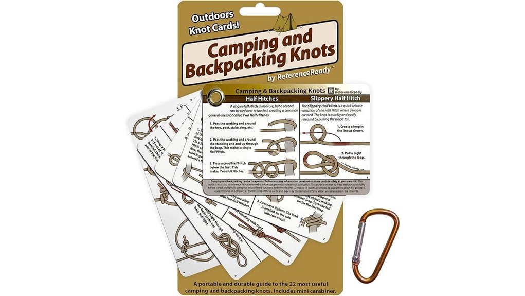 waterproof outdoor knots guide