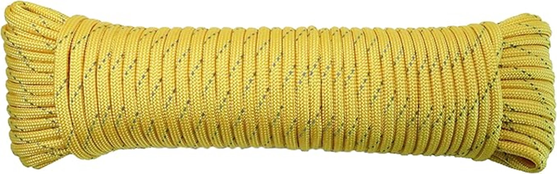 yellow 50ft paracord rope